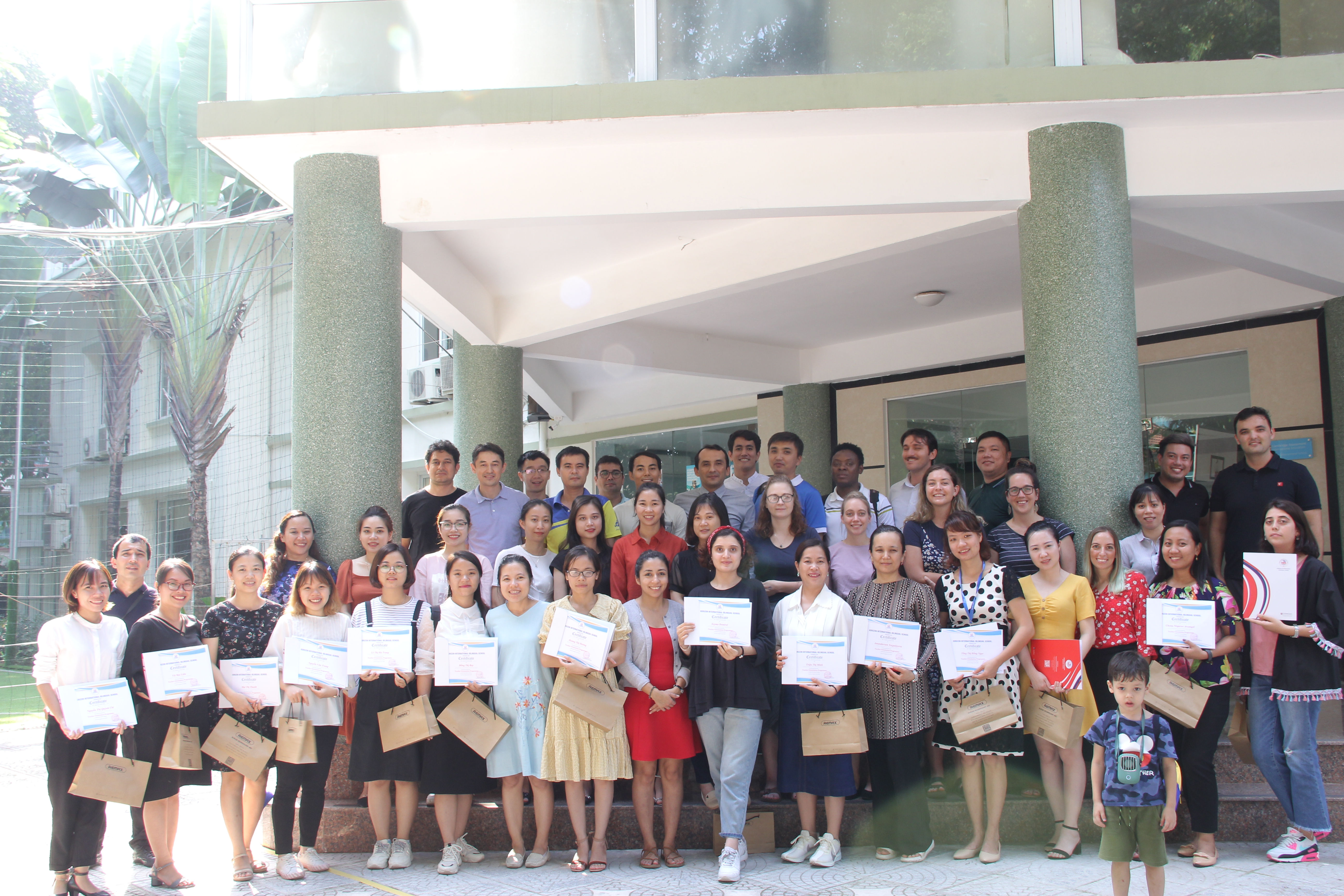 After Orientation Program of school year 2020-2021 at Horizon International Bilingual School Hanoi Campus.